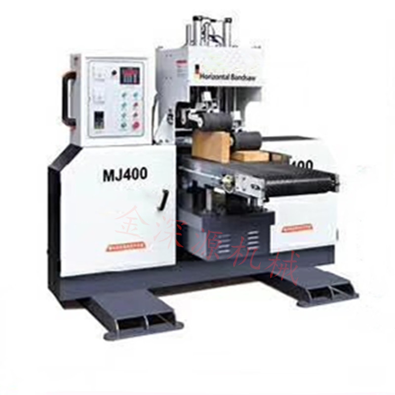 厂家直销木工卧式带锯自动卧锯加工薄板的木工机械自动卧式带锯机