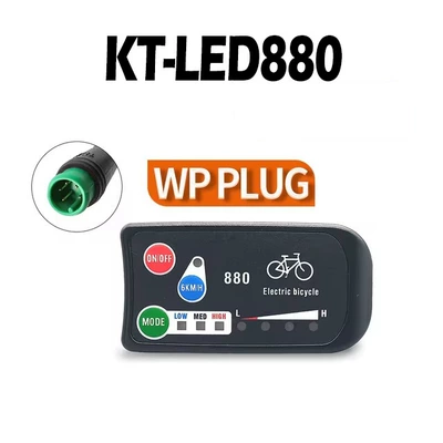 KT-LED880 aləti, suya davamlı konnektor, dağ velosipedi litium batareya modifikasiya aksesuarları