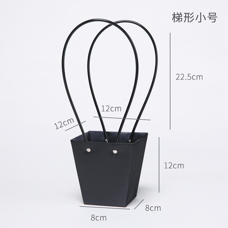 사다리꼴 T3 스몰 블랙, 핸드백