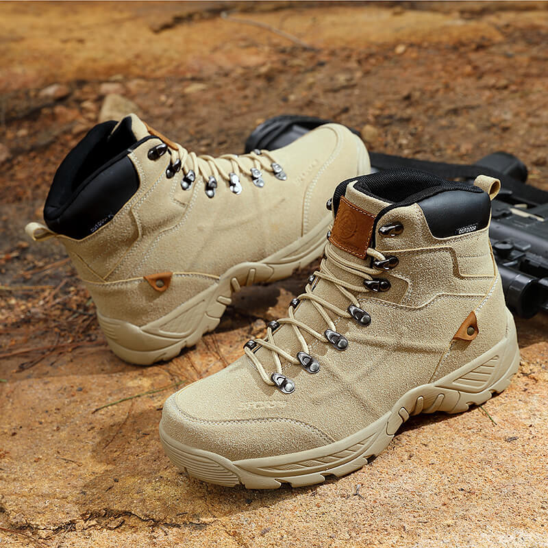 Transfronterizos de tamaño grande hombre comercio exterior ocio al aire libre zapatos de montaña entrenamiento táctico de campamento entrenamiento botas deportivas hombre