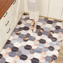 廚房滿鋪地墊家用墊子可擦免清洗pvc皮革大面積地毯防滑防油防水