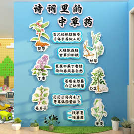 馆贴纸画文化幼儿园环创板材料主题成品班教室墙面装饰走廊