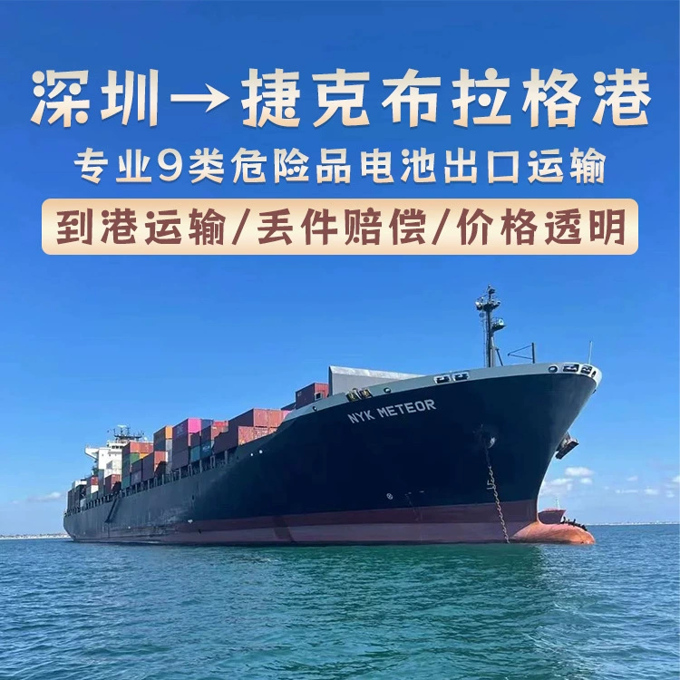 Литиевая батарея электромобиля Шэньчжэнь FCL/LCL Shipping CIF в чешский порт Прага