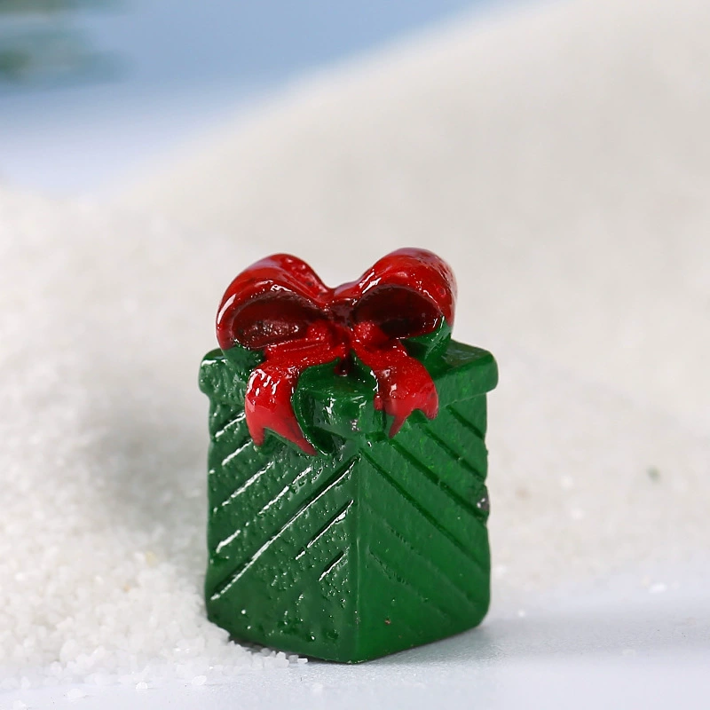 Новая маска Санта-Клауса милый снеговик микрорельефная садовая украшение мини-панорама снежной сцены новогодние украшения