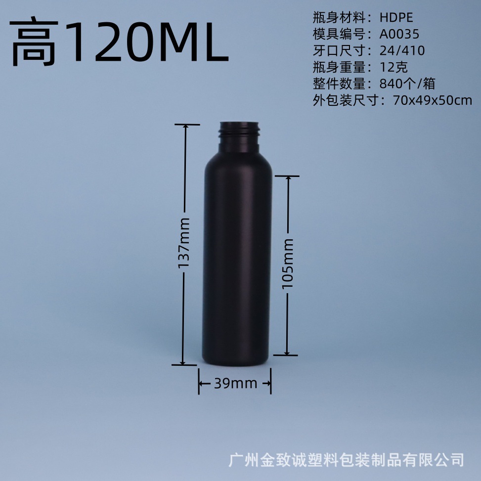 メーカー在庫あり HDPEプラスチック製丸肩黒色尖口遮光ボトル ネイルアートUV接着剤ボトル 絞り出しインクタンク