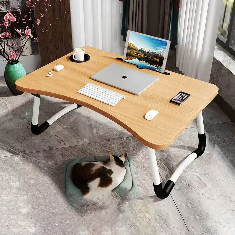ベッドの上で折り畳み式のテーブルのメーカーの卸売りのベッドの上で机のコンピュータの机の怠け者の机の学生は作業の折り畳み式の机の板を書きます。|undefined