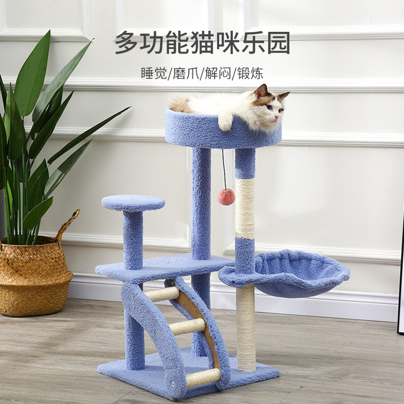 Marco de escalada para gatos de sisal personalizado, nido para gatos, tabla de agarre para gatos, barra de agarre para gatos, marco de escalada para gatos, plataforma de salto multicapa, juguete para gatos