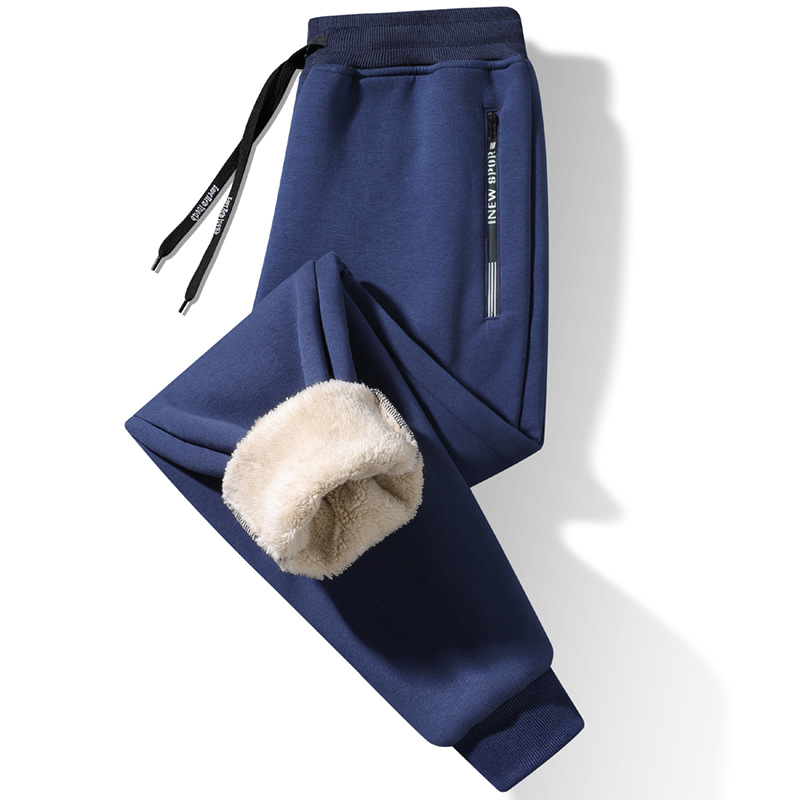 Velvet keep warm trousers, (Cross-border trading)