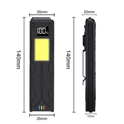 flashlight EDC multifunctional tactical magnetic: UV fənərlər