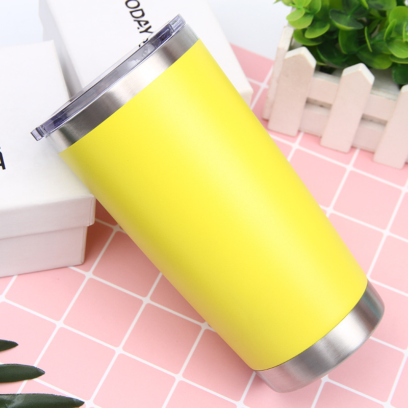 20oz taza de coche vaso de acero inoxidable regalo de Navidad DIY taza de coche taza de cerveza imagen logo taza de coche