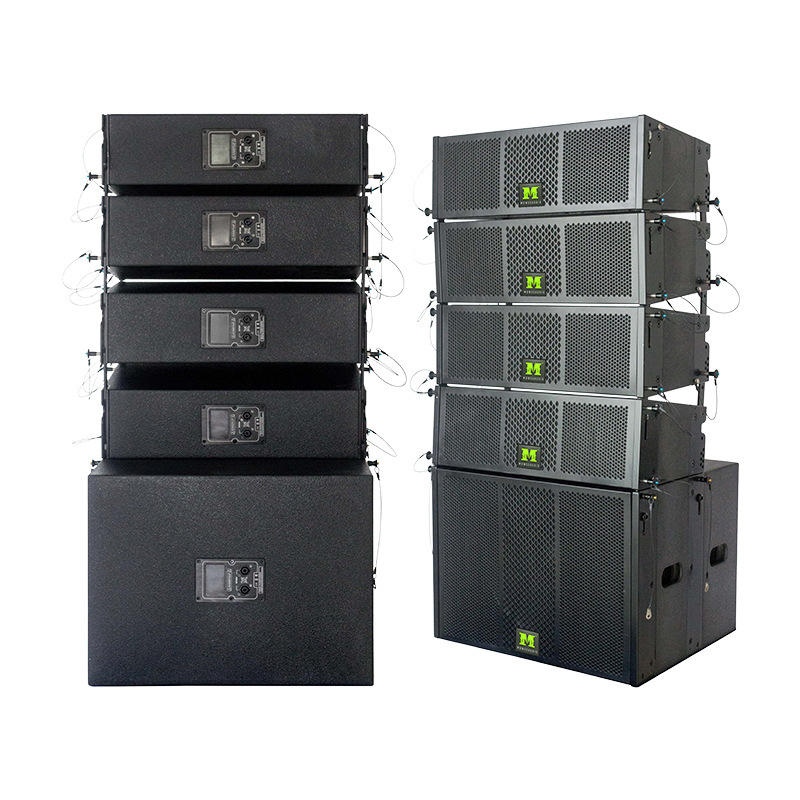 Doble 6 pulgadas línea de ingeniería de rendimiento de escenario bar bajo fuerte al aire libre gran y pequeño espectáculo de bodas playground escuela