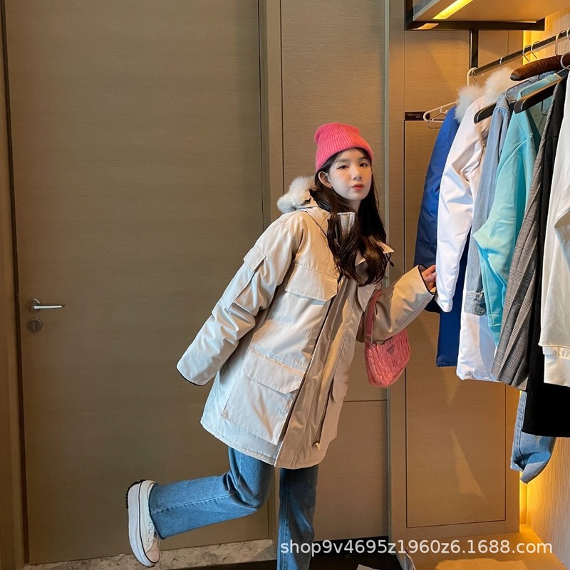 Putian High Version 08 Big Goose down Jacket Canadian Same Style Long Outwear Expedition Parka 2051Ma