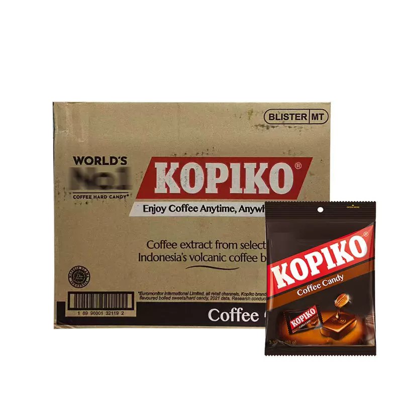 kopiko咖啡糖可比可原装进口模范出租车韩剧同款咖啡糖果整箱装