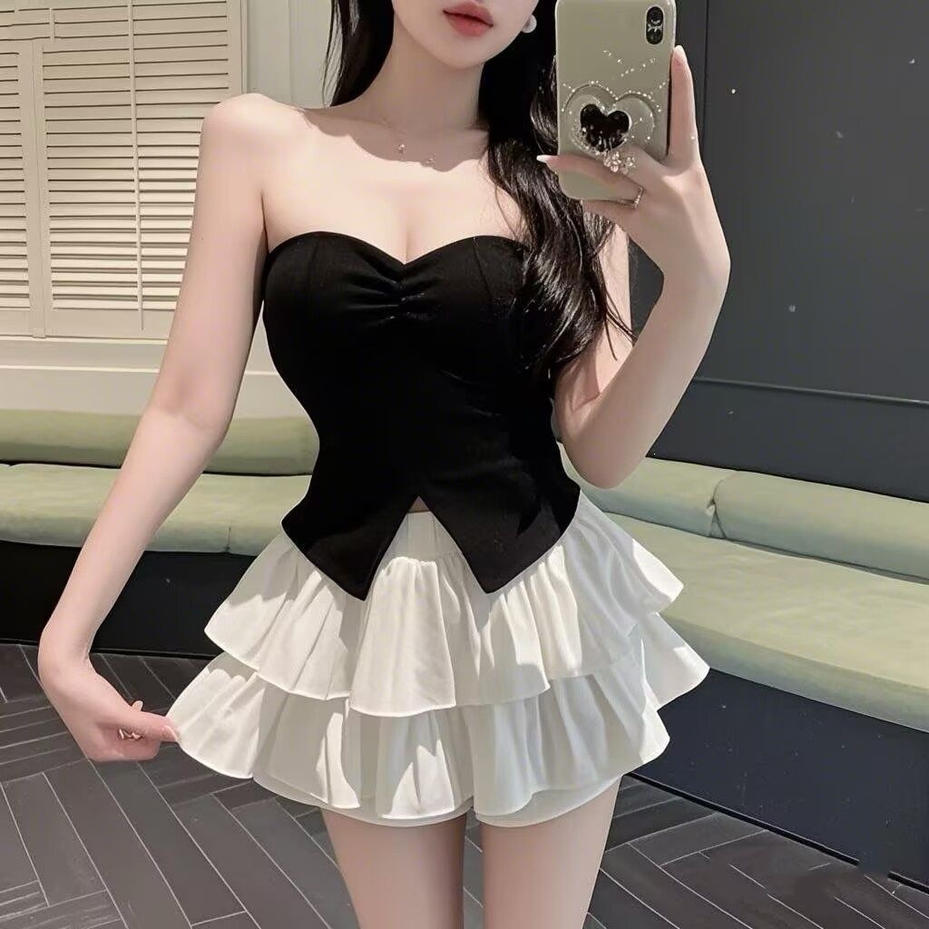Đen Spacer+Váy Set