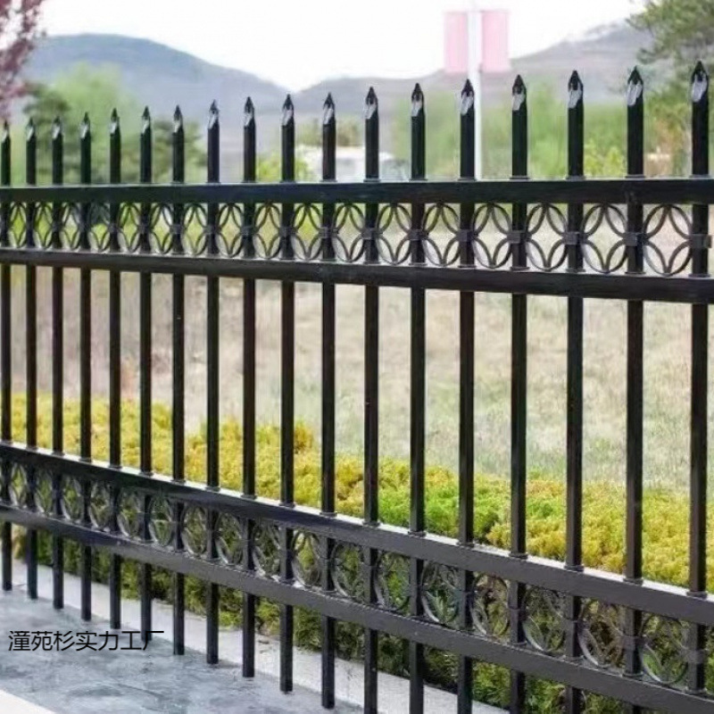 围墙栏杆护栏隔离围栏家用栅栏学校庭院防护小区农村别墅铁艺户外