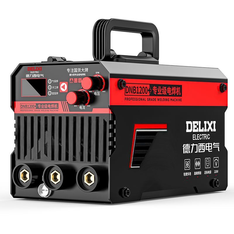 Delissi sin gas soldador de aislamiento 1200 soldadura doméstica 220v soldadura de aislamiento dos soldadores industriales