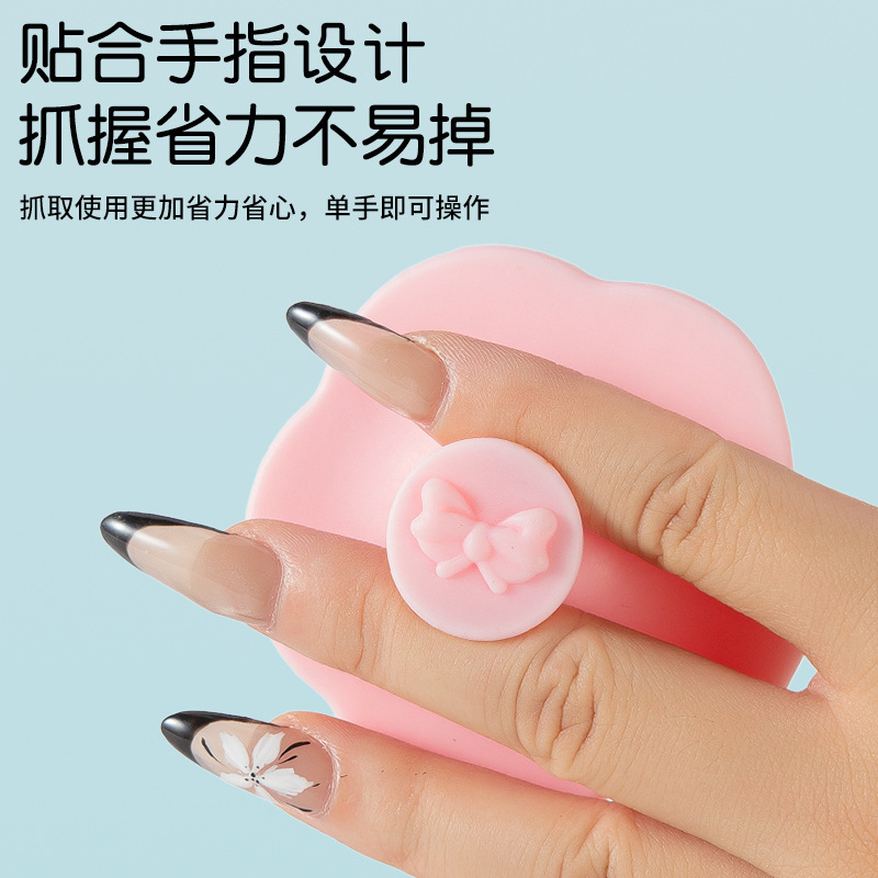 硅胶花朵婴儿洗头刷洗澡刷幼儿清洁刷脸部新生儿洁面刷软毛洗脸刷|undefined