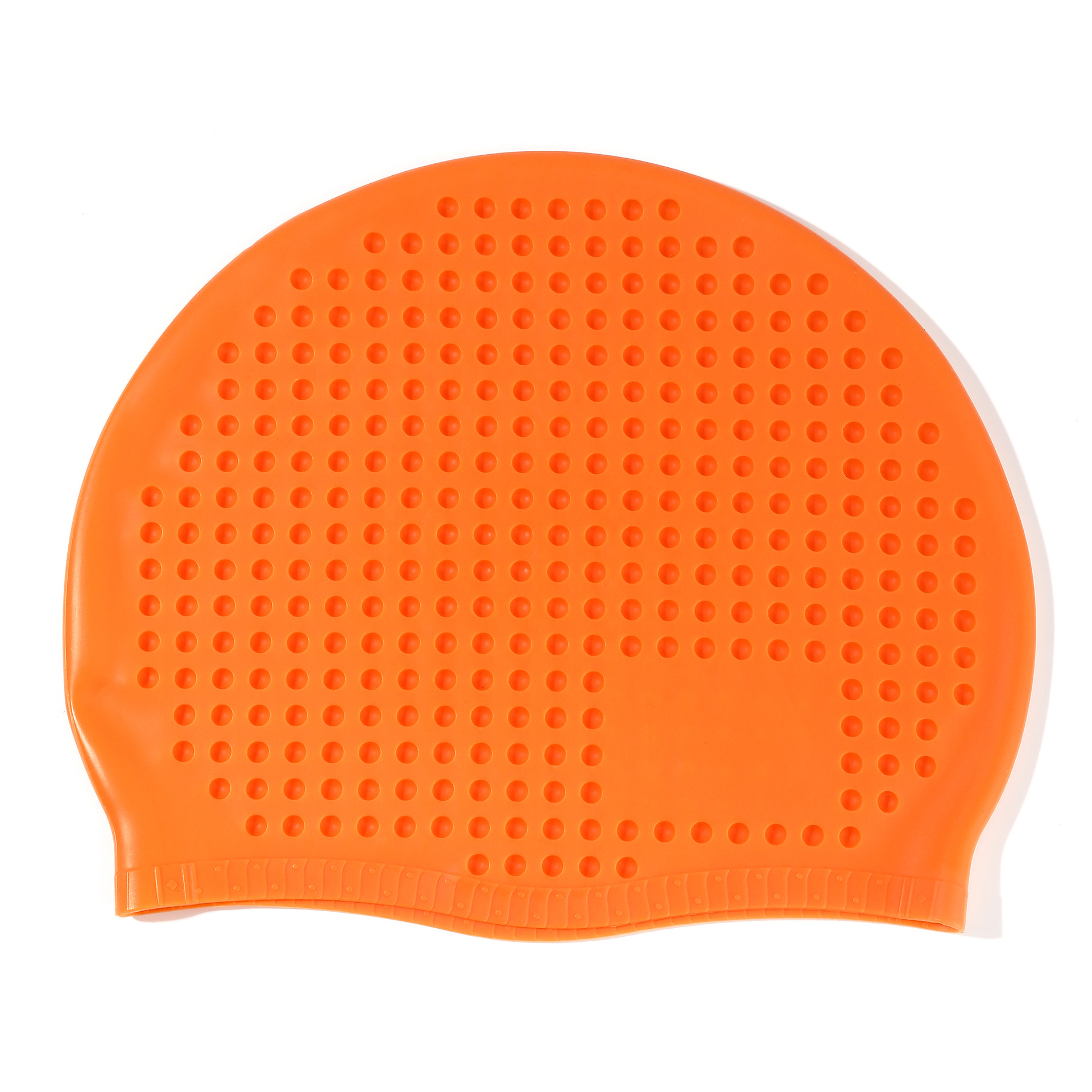 Sombrero de natación de silicona para adultos unisex sombrero de natación de silicona agujero elástico sombrero de natación burbuja sombrero fábrica de suministro directo