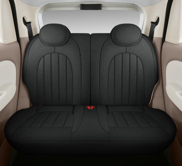2025 Wuling Hongguang Mini Special Car Seat Cushion Fourth Generation Macaron Four-Door Cotton and Linen Breathable Cartoon Seat Cover