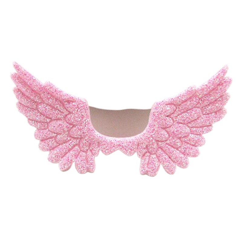 Nuevos accesorios de joyería para niños oro rosa alas tocado horquilla caja de regalo arreglo floral accesorios de joyería fábrica al por mayor