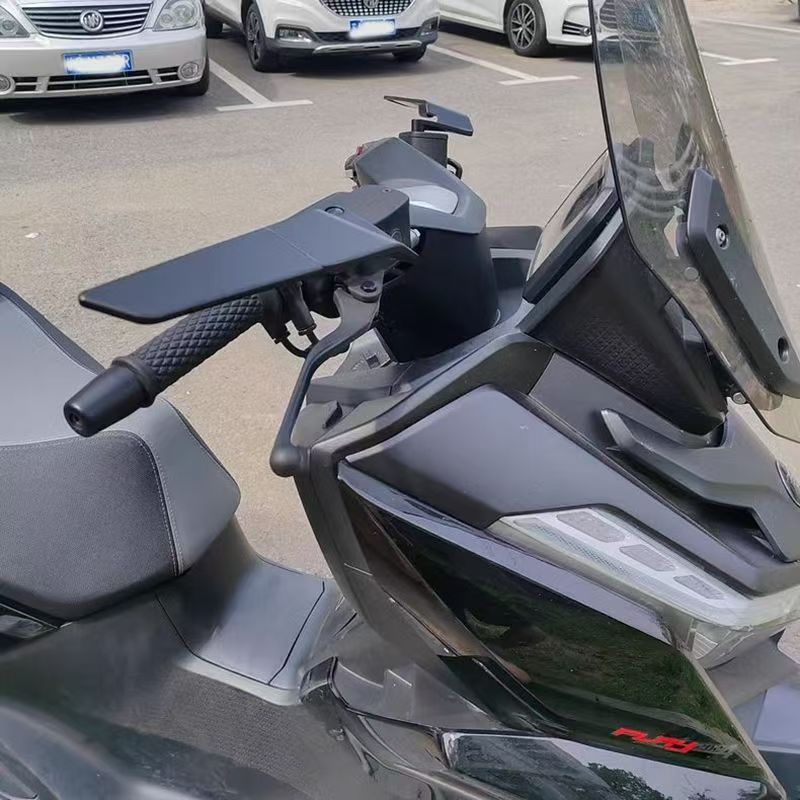 Suitable for Motorcycle Electric Vehicle Modification Fixed Wing Rearview Mirror No. 9 Mavericks Accessories Universal Side Rearview Mirror