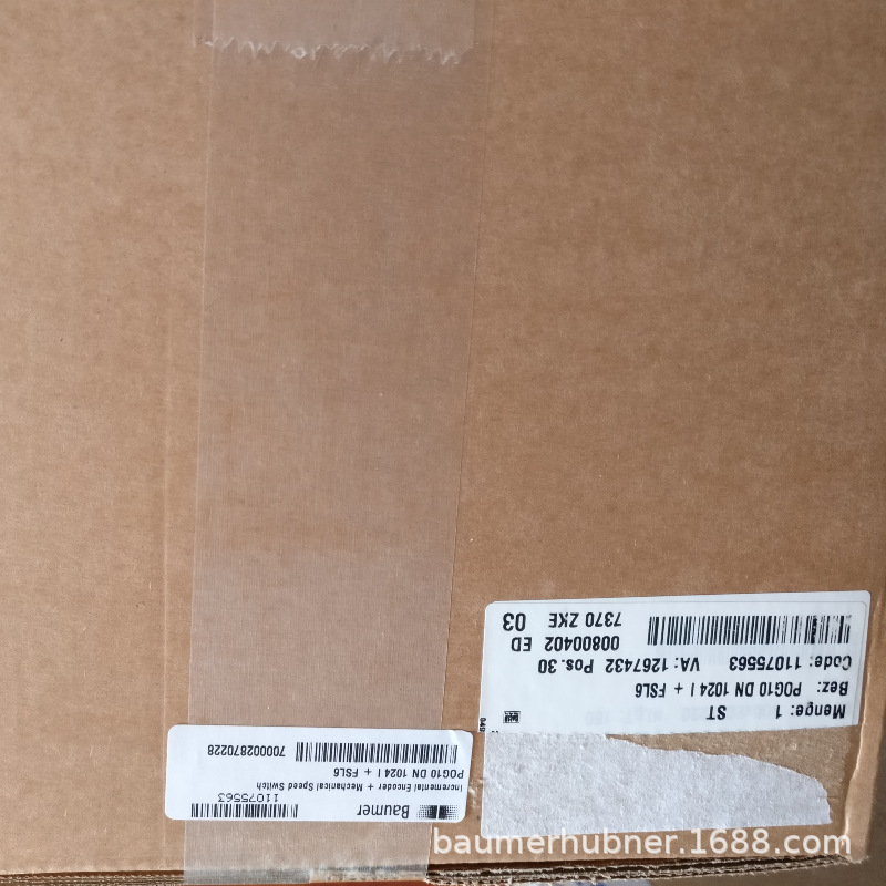 baumer编码器ITD 4 A 4 Y 2 100 H NI KR1 S 14 IP65