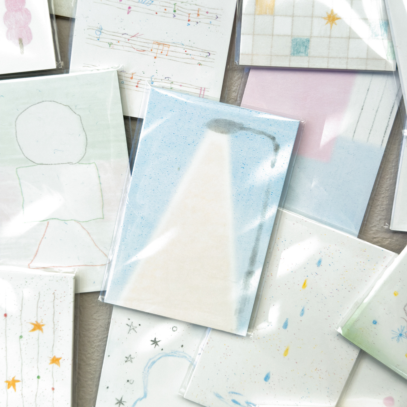 AGUGU estilo coreano libro de notas de estilo ins serie Haiyan libro de notas de la cuenta manual material de decoración nota de mensaje