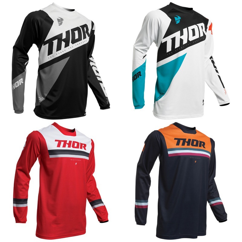 Retro Motocross Suit Downhill Bike Suit Long Sleeve Cycling Suit Motocross Sunscreen Racing Suit Men's T-shirt Foreign Trade