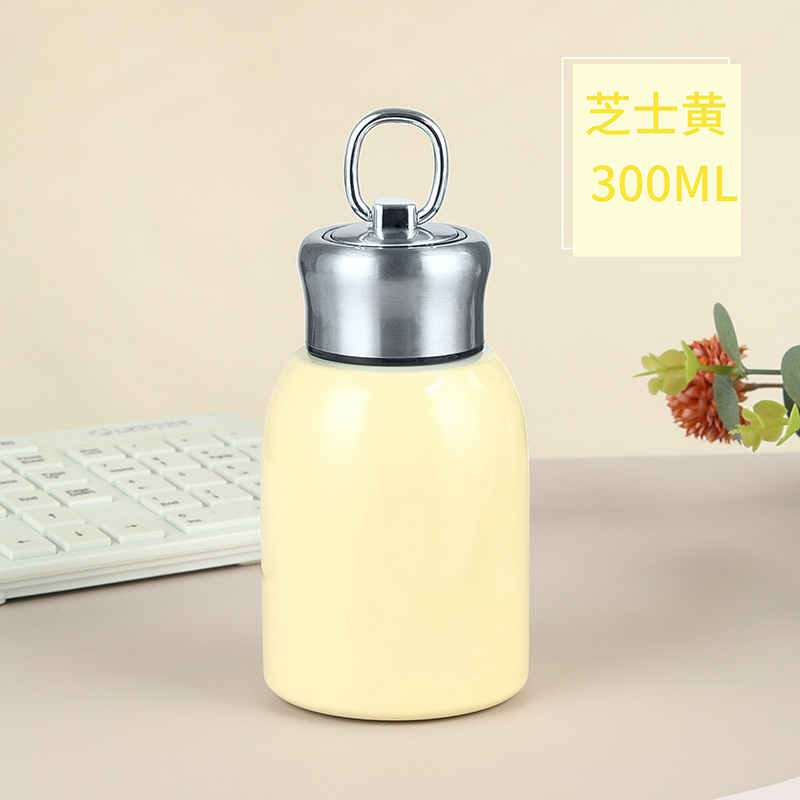 Taza termo de moda nacional de estilo caliente, taza termo de mano portátil al aire libre de moda para el hogar, taza de agua para estudiantes, taza termo para automóvil