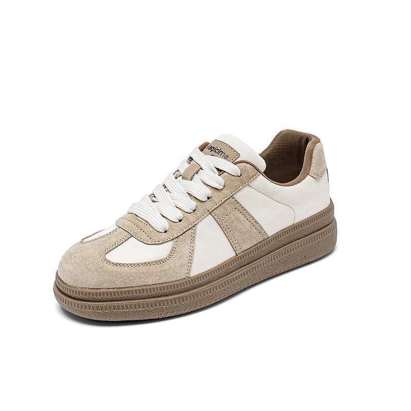 Zapatillas deportivas casuales Augusden estilo Forrest Gump para mujer, novedad primavera 2026, estilo retro deportivo de Hong Kong, zapatillas de entrenamiento alemanas.