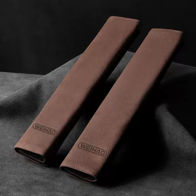 Suitable for AITO Huawei Seat belt shoulder pad - brownuniversal-1-pair-standard