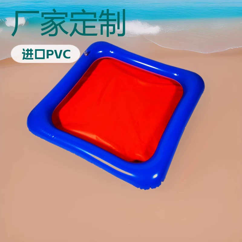 Производители изготавливают на заказ надувные песочные столы из ПВХ, надувные поддоны 60*45 см, надувные водные игрушки для детей для улицы.