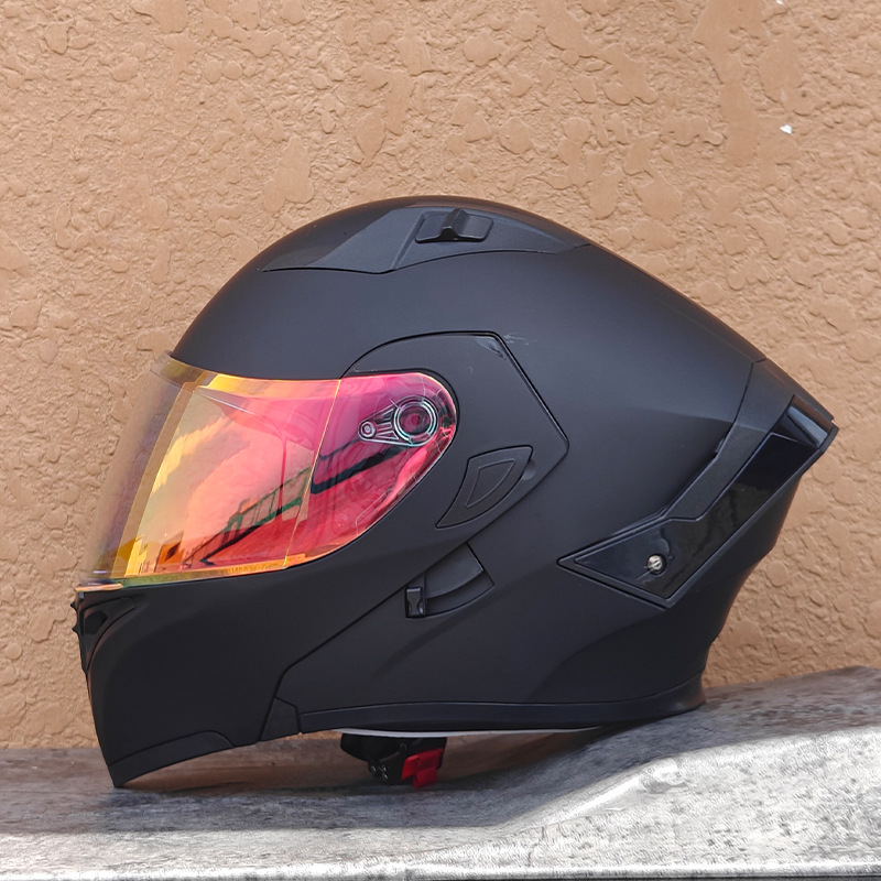 Orz nuevo casco de motocicleta casco para hombre casco para mujer locomotora casco completo Xia 3C certificado doble lente cuatro estaciones universal