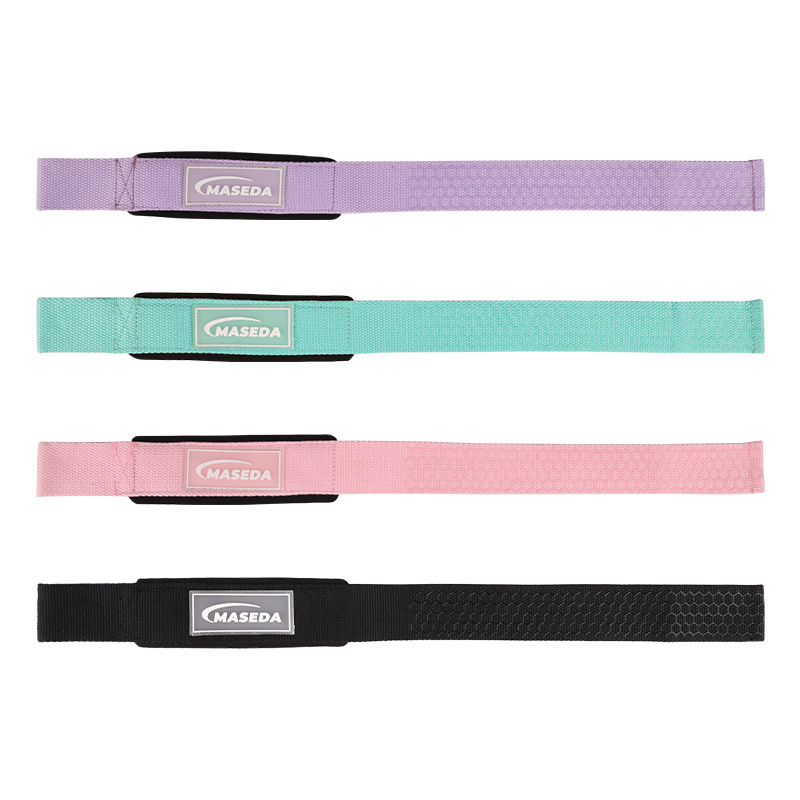 Nueva correa de refuerzo de levantamiento de pesas de silicona deportes antideslizantes protección de la palma de fitness barra horizontal mancuerna de agarre grueso correa de pulsera