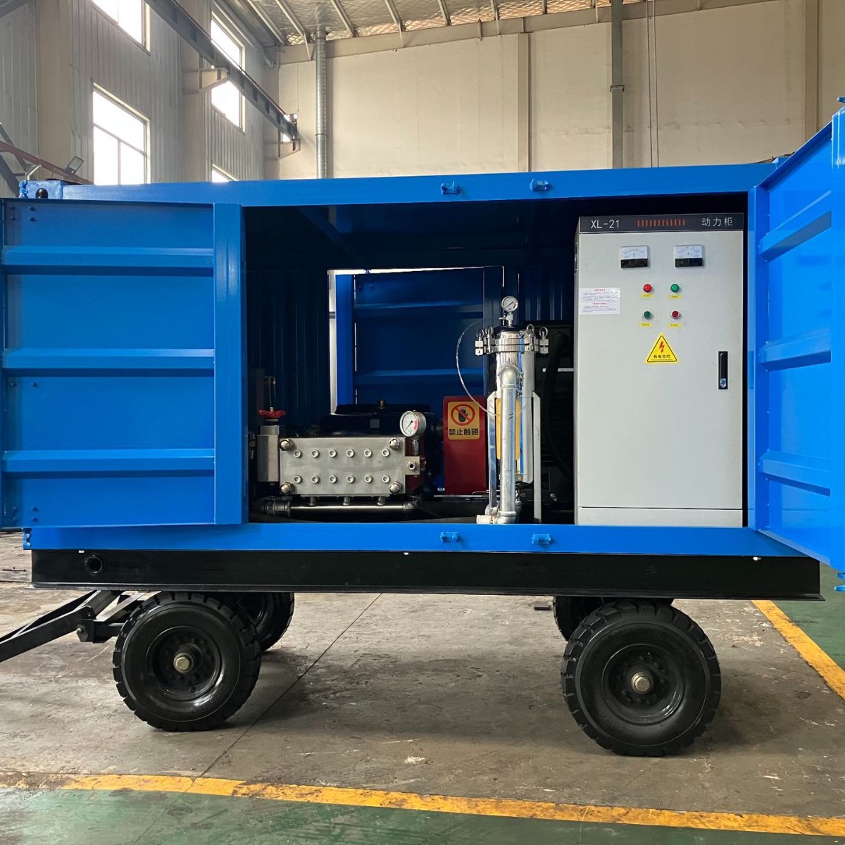 gyb-7大流量高压水自动清洗系统钢厂高压热轧除磷清洗系统