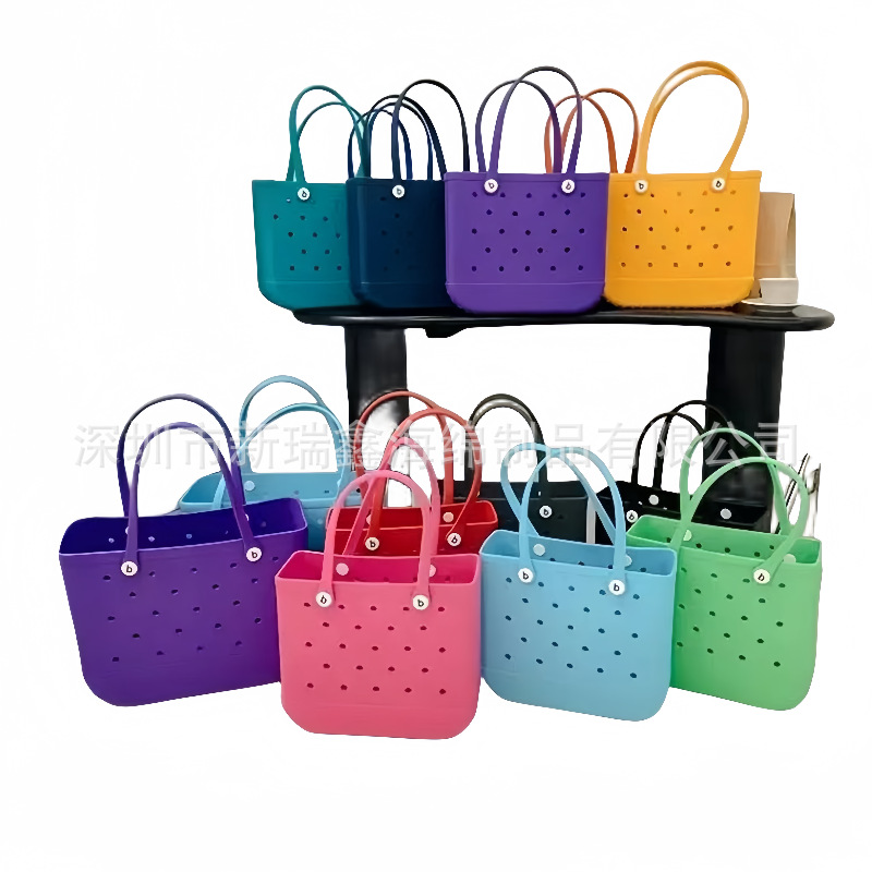 Bolso de playa de EVA transfronterizo bolso de agujero bolso de hombro bolso de gimnasio de natación impermeable bolso de almacenamiento de EVA