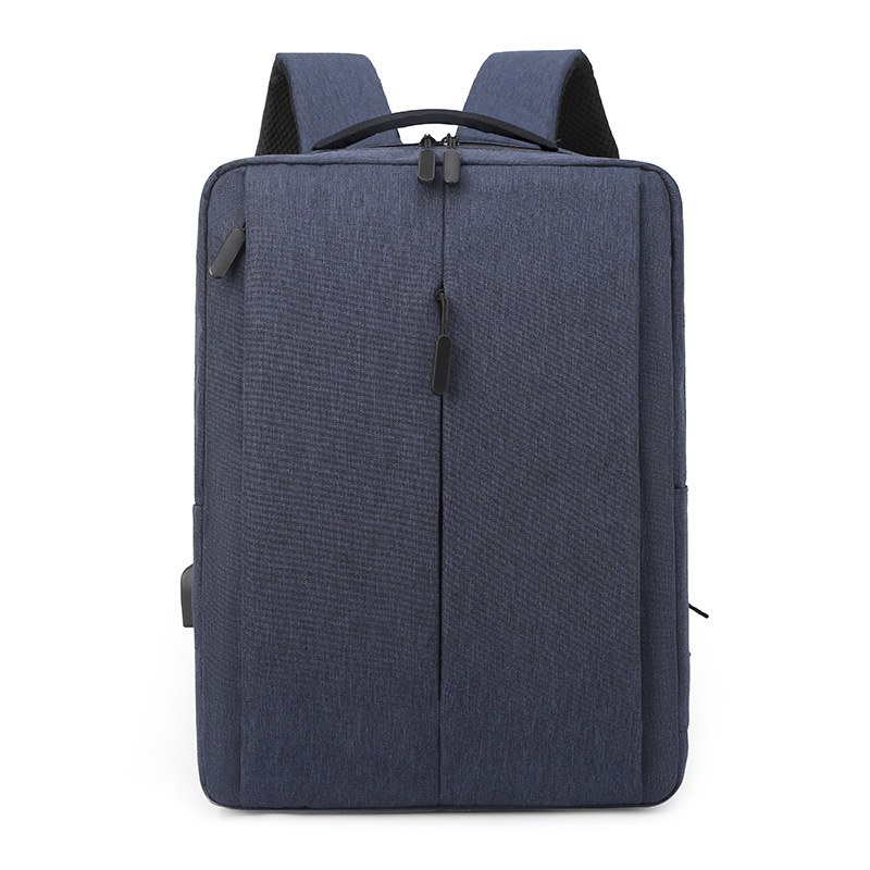 Mochila de estilo nuevo 2025 para hombre, de tela Oxford, para negocios, para computadora, de gran capacidad, moderna, informal, para la escuela, con impresión de logotipo.