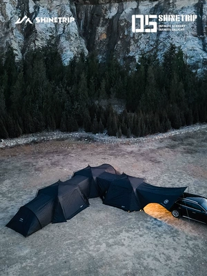 Avtomobil yan çətirləri: Sky Curtain Tent Waterproof and Stable