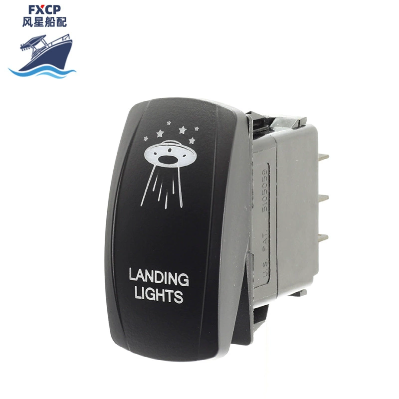 Судовые аксессуары кулисный переключатель Значок посадочных огней Переключатель типа корабля с терминалом модификация яхты