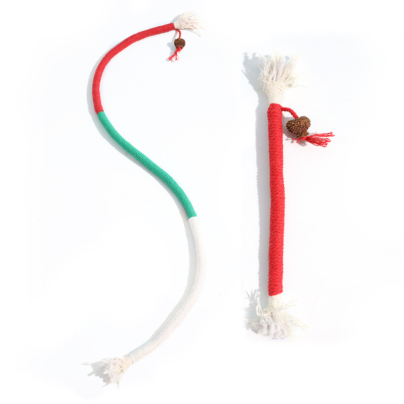 Juguetes para gatos Dientes afilados creativos Dientes Limpiadores Gato Mordiendo Cuerda Mascotas Gato Juguetes Pequeños Suministros para mascotas