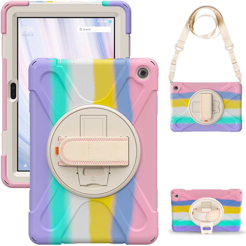 Suitable for Amazon Fire Hd10 2023 Pirate King Tablet Case Pc Rotating Stand Fire10 Shoulder Strap Rear Case