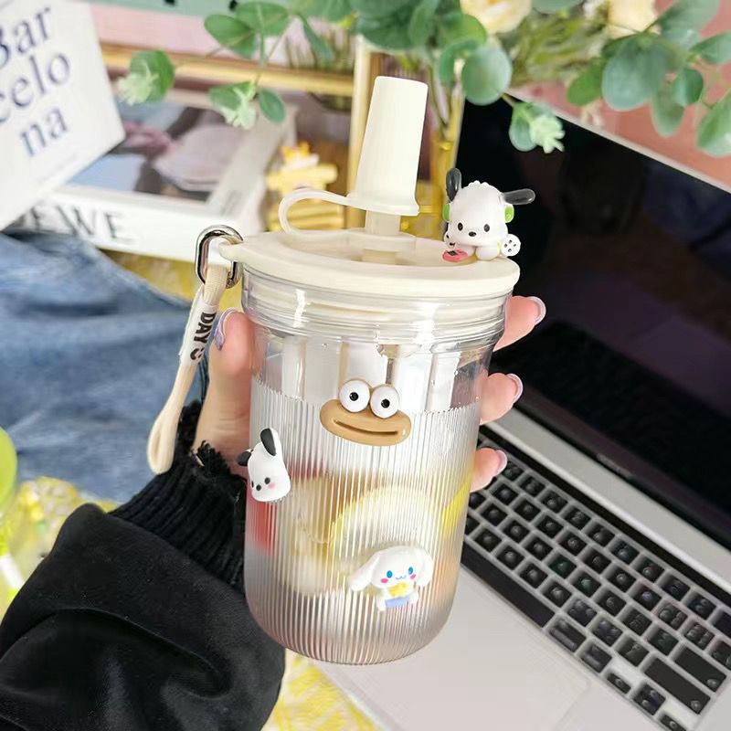 Nuevas tazas de agua, tazas de café para estudiantes, nuevos tipos de separación de té y agua, tazas de oficina de paja portátiles para estudiantes
