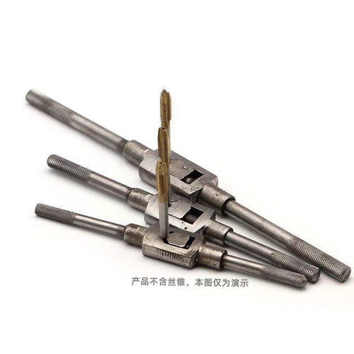 Straight tap wrench, reinforced tap wrench, round tap wrench, tapping tool