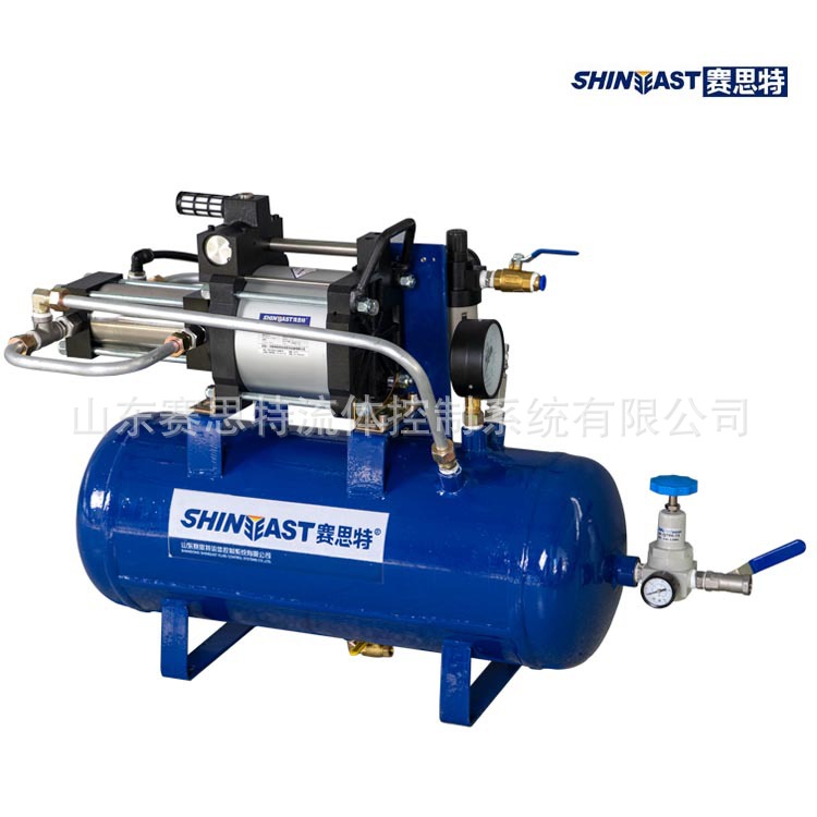 压缩空气增压泵  空气增压机 气动空气增压系统