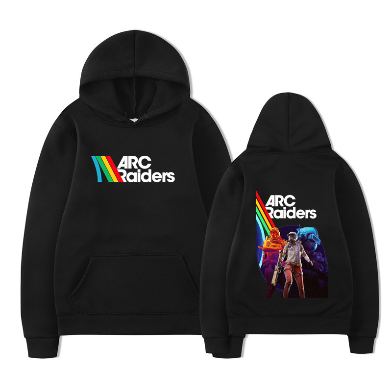 2026 Game Arc Raider Graphic Sweatshirt Unisex Retro Fashion Pullover Sports Shirt Casual Long Sleeve Ultra