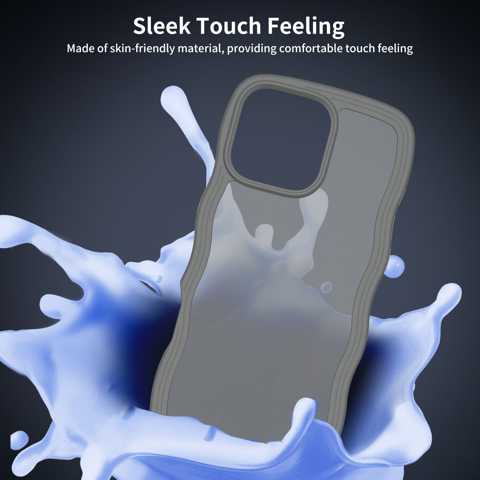 Aplicación transfronteriza Apple 16promax funda de piel ondulada a prueba de caídas 15 funda para teléfono móvil iPhone16E fábrica al por mayor