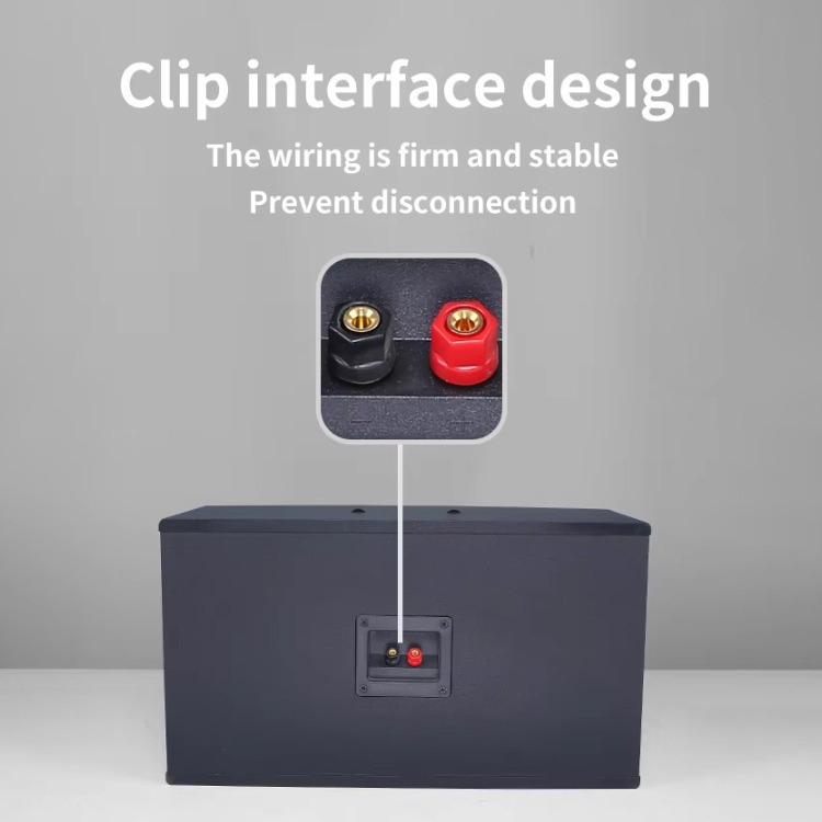 Altavoz pasivo profesional personalizado al por mayor de 8/10/12 pulgadas, paquete de tarjetas, para casa, exteriores, escenarios, KTV, equipo de audio