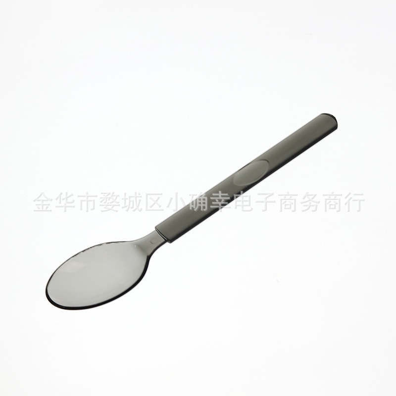 Ensalada de bistec occidental gruesa de mango largo desechable, cuchillo y tenedor para llevar, té con leche grueso, postre, cuchara de sopa, paquete independiente