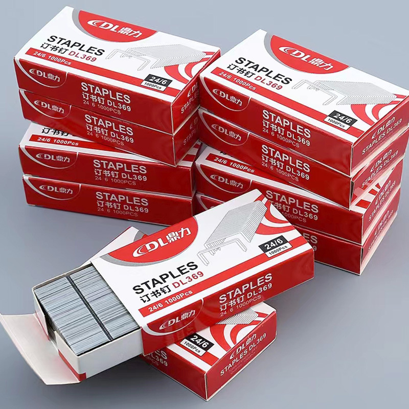 Dingli 12 unified Staples Office learning stationery 24/6 12# staples wholesale