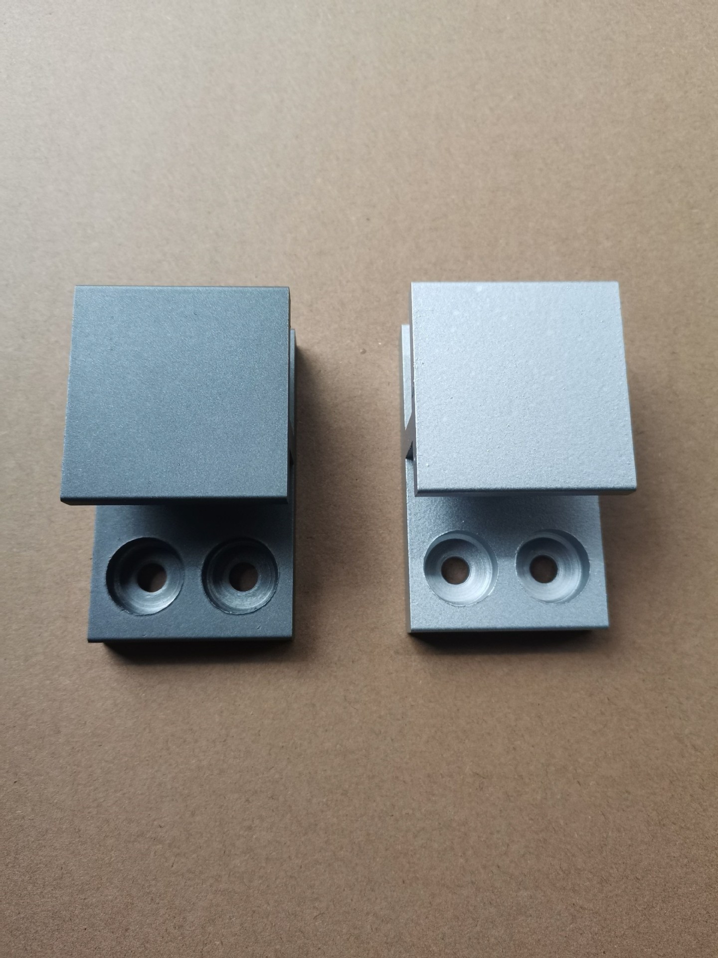 玻璃幕墙 观光电梯铝夹 隐框代替不锈钢爪12厘夹 免开孔旧楼加装